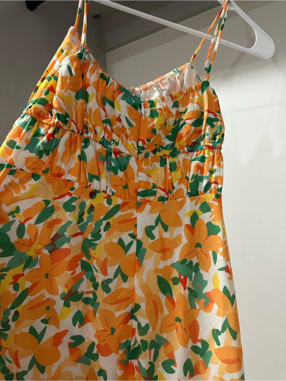 Hello Molly Orange & Green Floral Maxi Dress - Picture 9 of 9